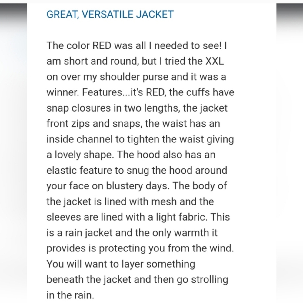 Hunter Ladies' water-resistant cotton smock jacket nwt - Picture 7 of 9